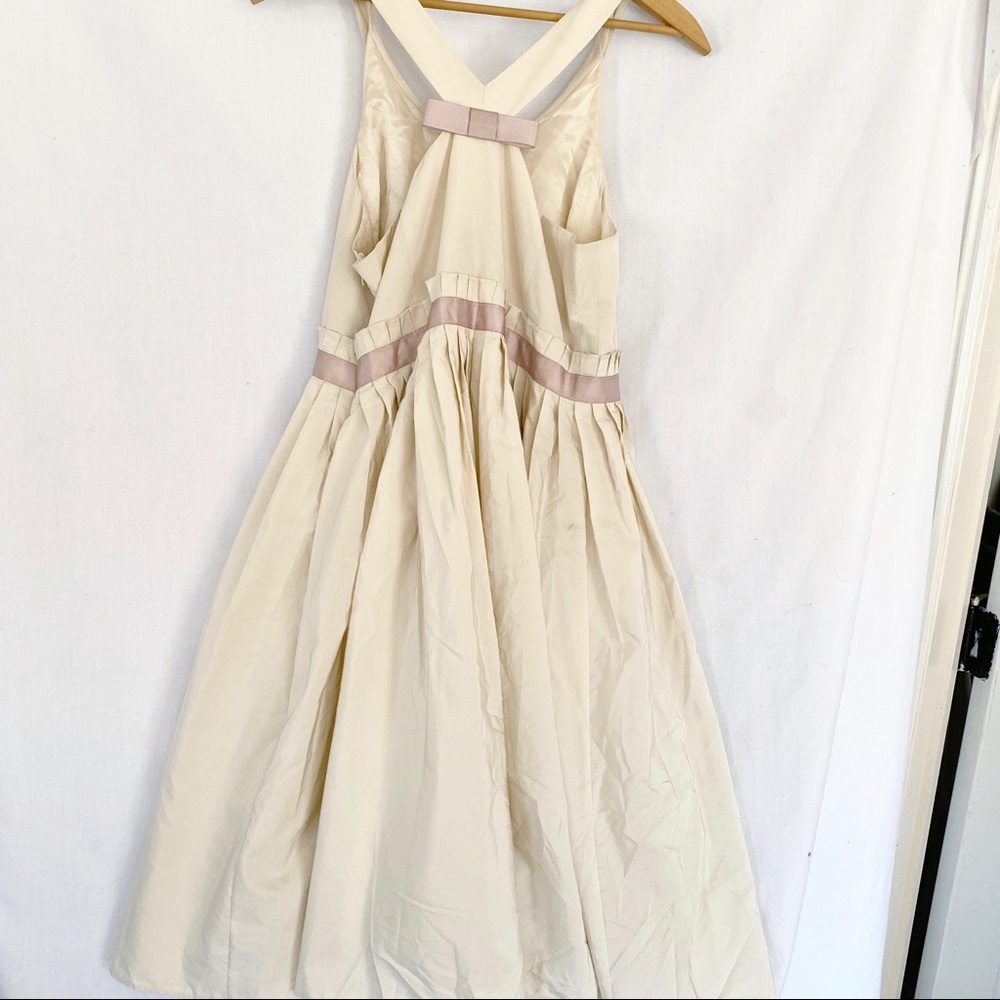 Moulinette Soeurs Cream Midi Dress - Picture 6 of 11
